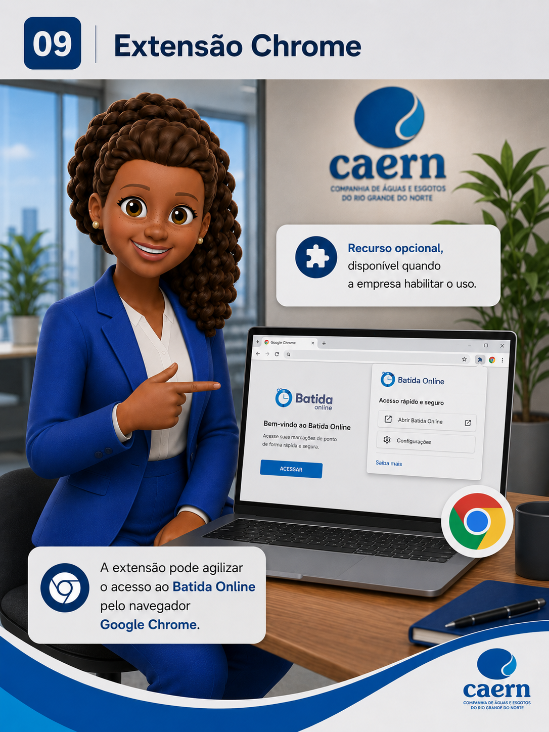 Extensão Chrome da Batida Online