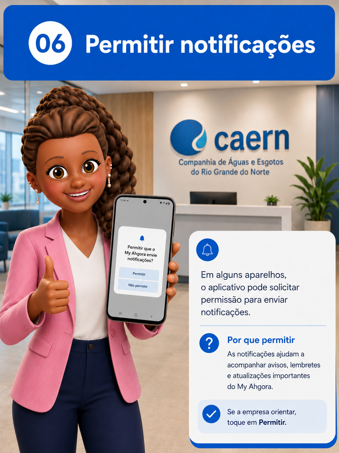 Permitir notificações - My Ahgora App